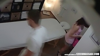 Intense Lovemaking On A Massage Table With Czech Massage And Oil