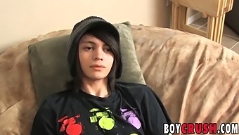 Hot Young Man Masturbates And Ejaculates During A Sexual Discussion