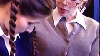 Old And Young Women Indulge In Lesbian Passion