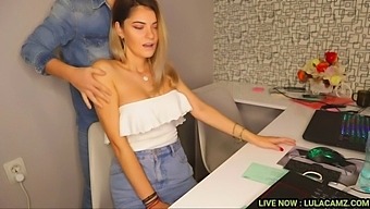 Steamy Office Encounter With A Seductive Massage | Cam Girl-Next-Door