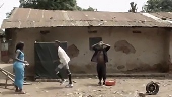 African Man With Big Cock Fucks White Girl