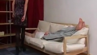 Old And Young Taboo: Mom And Stepson'S Forbidden Anal Encounter