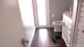A Shy Small-Framed Wife And Her Close Friend Engage In Sexual Activity While Being Observed!
