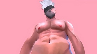 Animated Girl With Large Breasts Enjoys Kakashi'S Enormous Member In A Looping Hentai Video