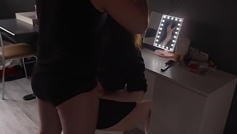 The Wife Requests Her Husband To Color Her Hair And In Return Receives A Blowjob In The Shower