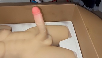 Teen Rides Male Sex Doll With Natural Big Tits To Orgasm