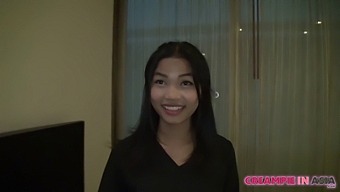 Young Thai Beauty Receives Internal Ejaculation