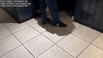 Uninhibited Threesome With A Real Voyeur In An Adult Cinema