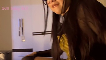 A Romantic Encounter With A Stunning Brunette Leads To A Steamy Home Movie Session