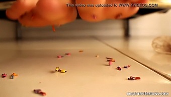 Giantess Fantasies: Crushed And Fucked Up In A Fetish Video