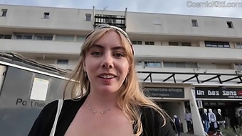 Solo Female’s Public Self-Pleasure At A Nudist Beach In High Definition.